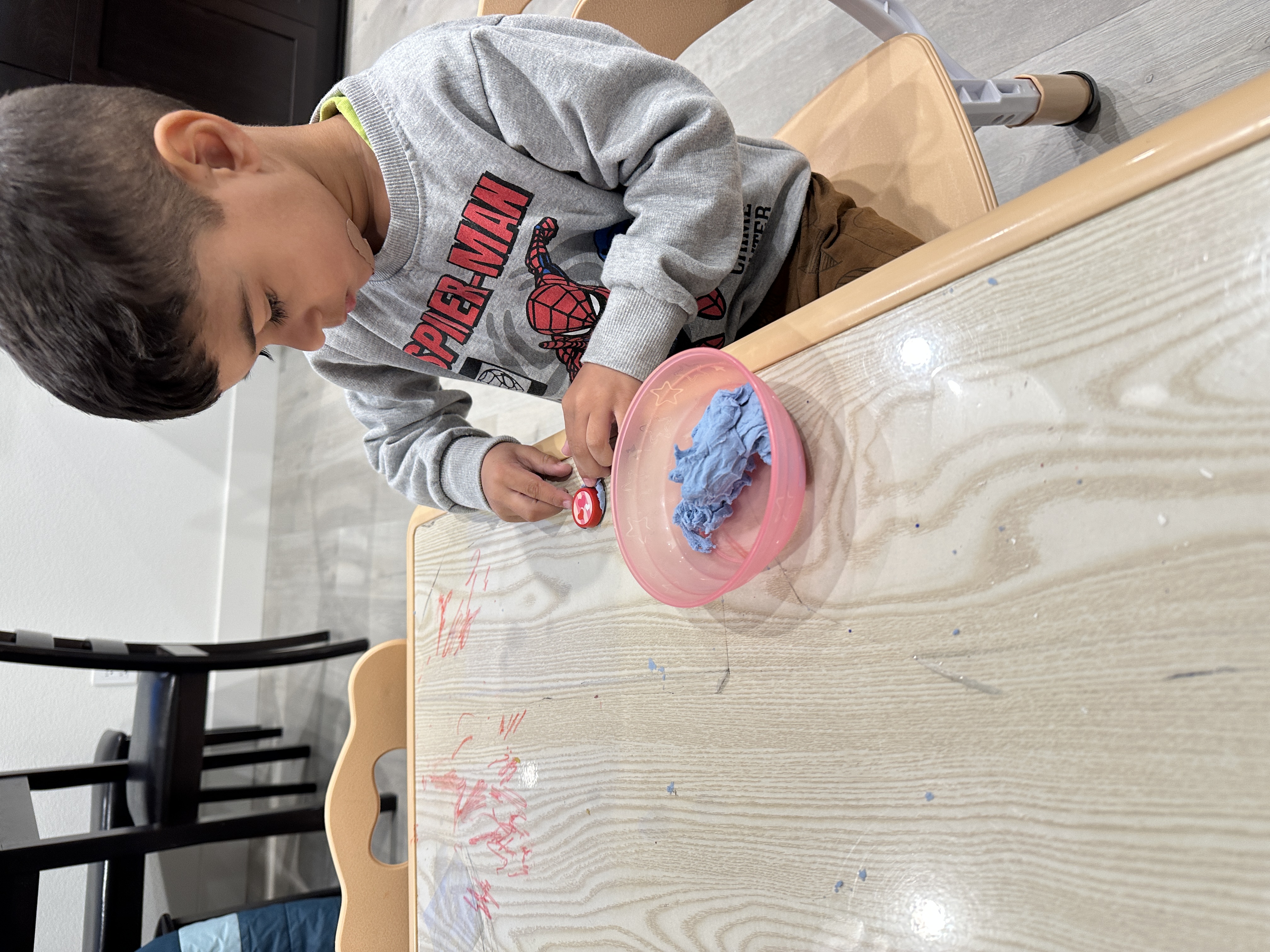 Toddler learning activity at BuzzingBeez daycare in Castro Valley - photo 13
