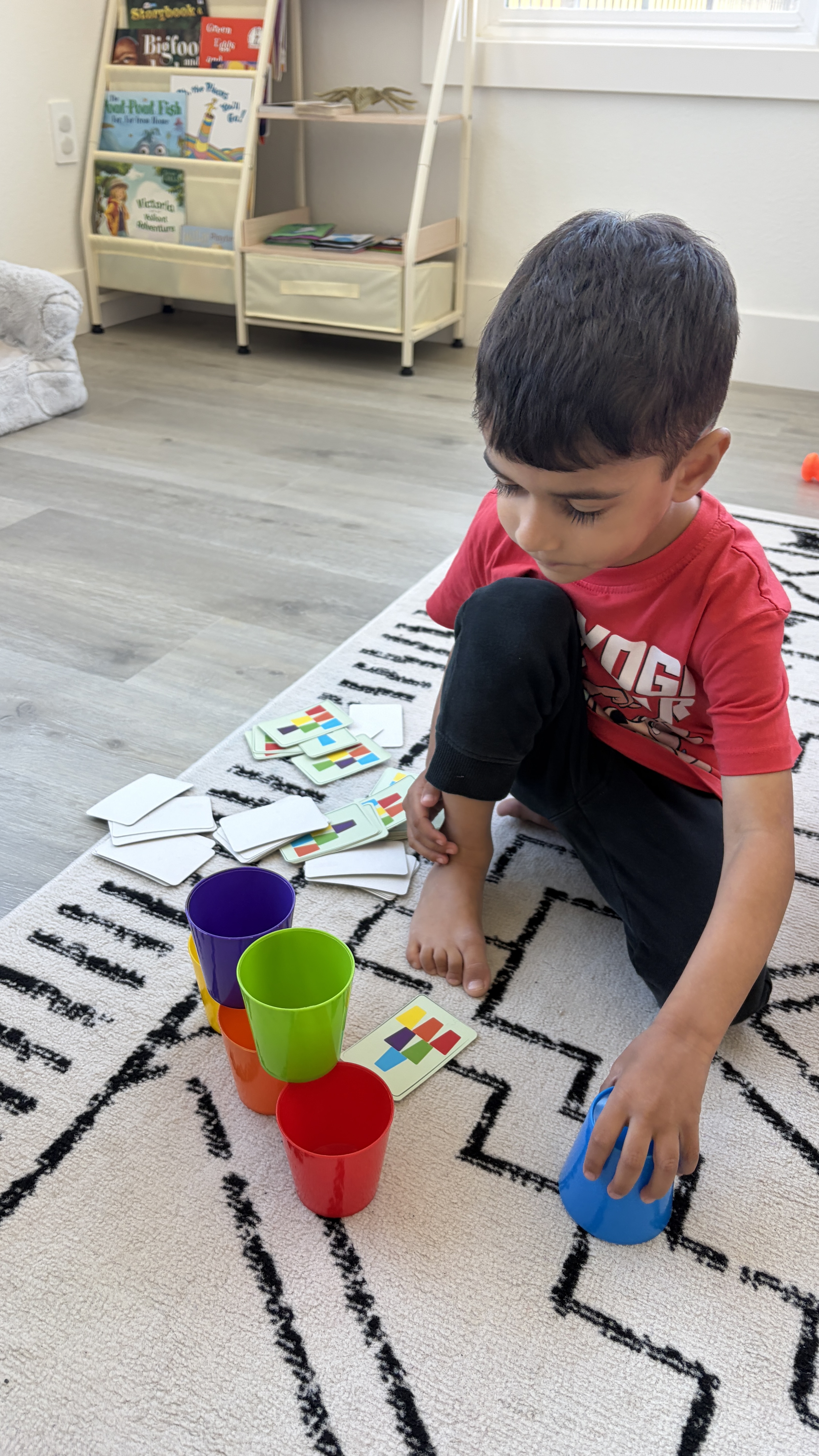 Toddler learning activity at BuzzingBeez daycare in Castro Valley - photo 21